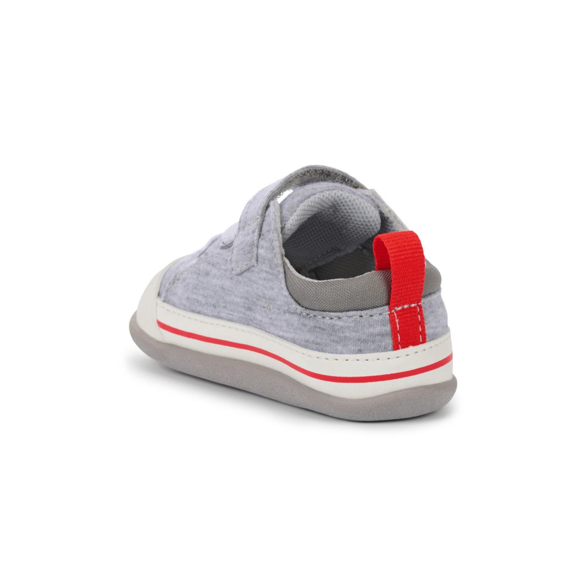 See Kai Run Toddlers Stevie Mini Grey Jersey/Red - 1102672 - Tip Top Shoes of New York