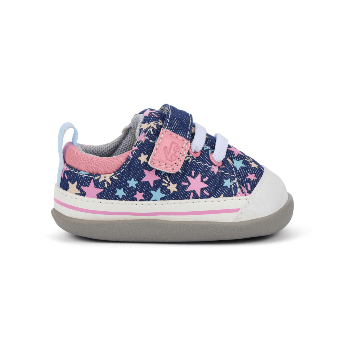 See Kai Run Toddlers' Stevie Mini Navy Denim/Stars - 1096573 - Tip Top Shoes of New York