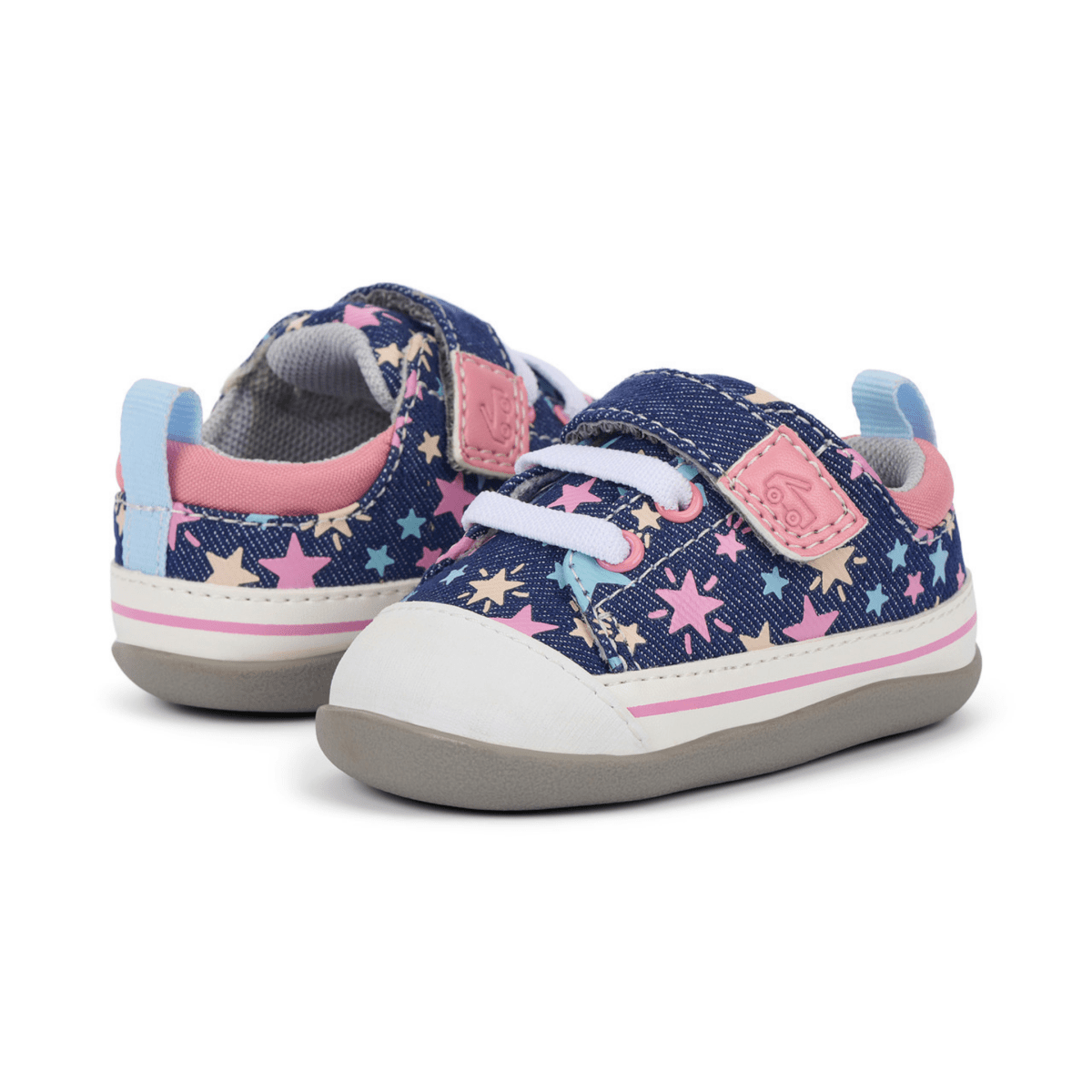 See Kai Run Toddlers' Stevie Mini Navy Denim/Stars - 1096573 - Tip Top Shoes of New York
