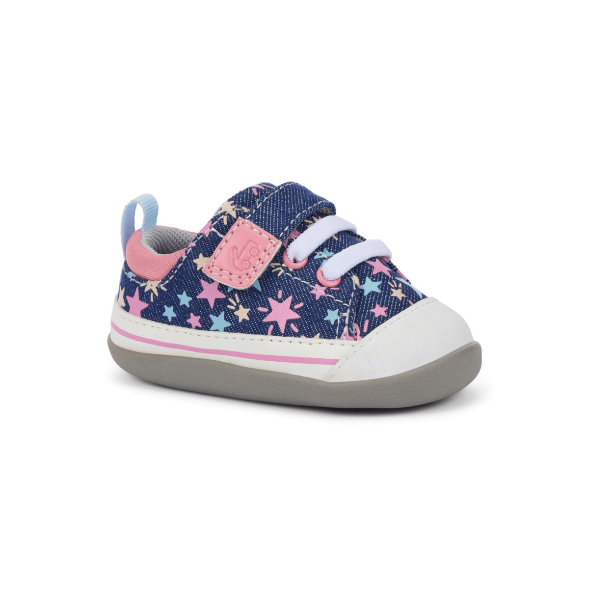 See Kai Run Toddlers' Stevie Mini Navy Denim/Stars - 1096573 - Tip Top Shoes of New York