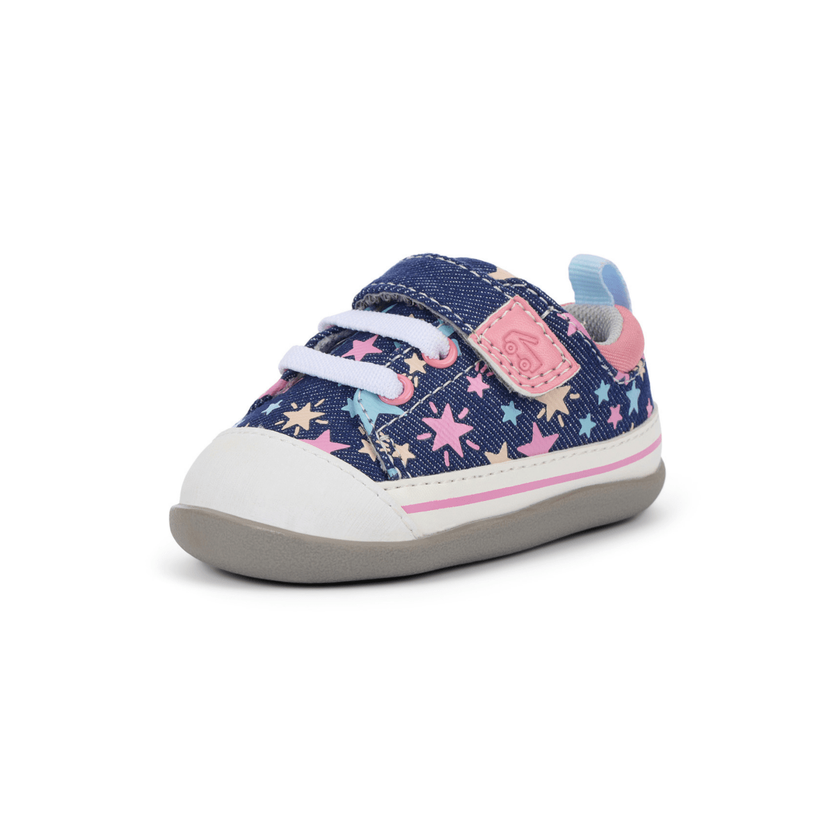 See Kai Run Toddlers' Stevie Mini Navy Denim/Stars - 1096573 - Tip Top Shoes of New York