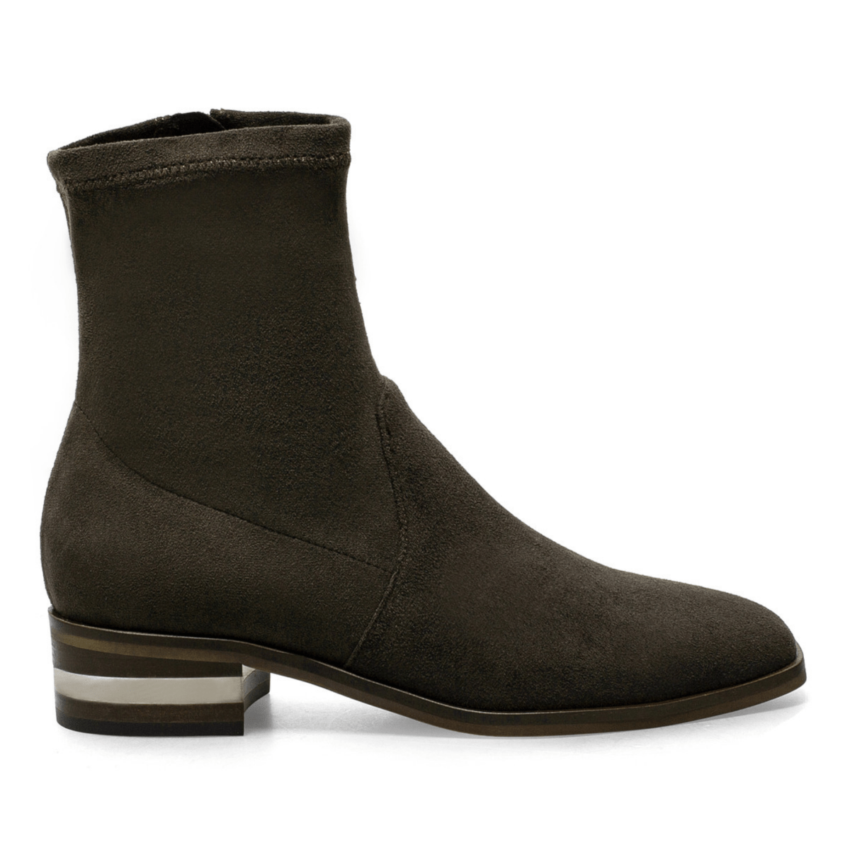 Silent D Women's Fuller Chocolate Suede Stretch - 9025424 - Tip Top Shoes of New York