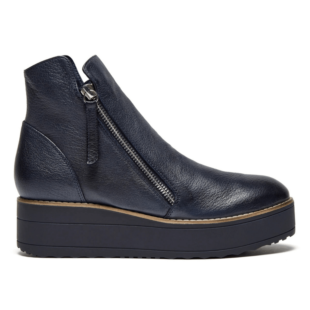 Silent D Women's Nene Navy Leather - 9035209 - Tip Top Shoes of New York