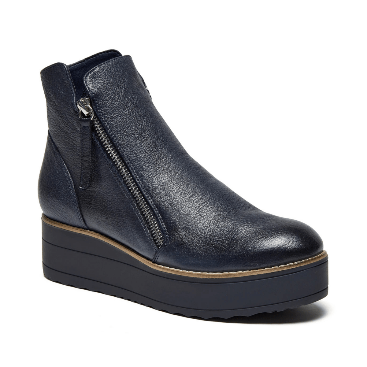 Silent D Women's Nene Navy Leather - 9035209 - Tip Top Shoes of New York