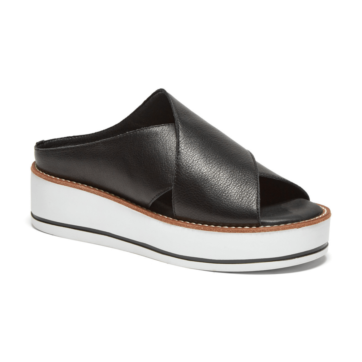 Silent D Women's Orelia Black Leather - 9021875 - Tip Top Shoes of New York