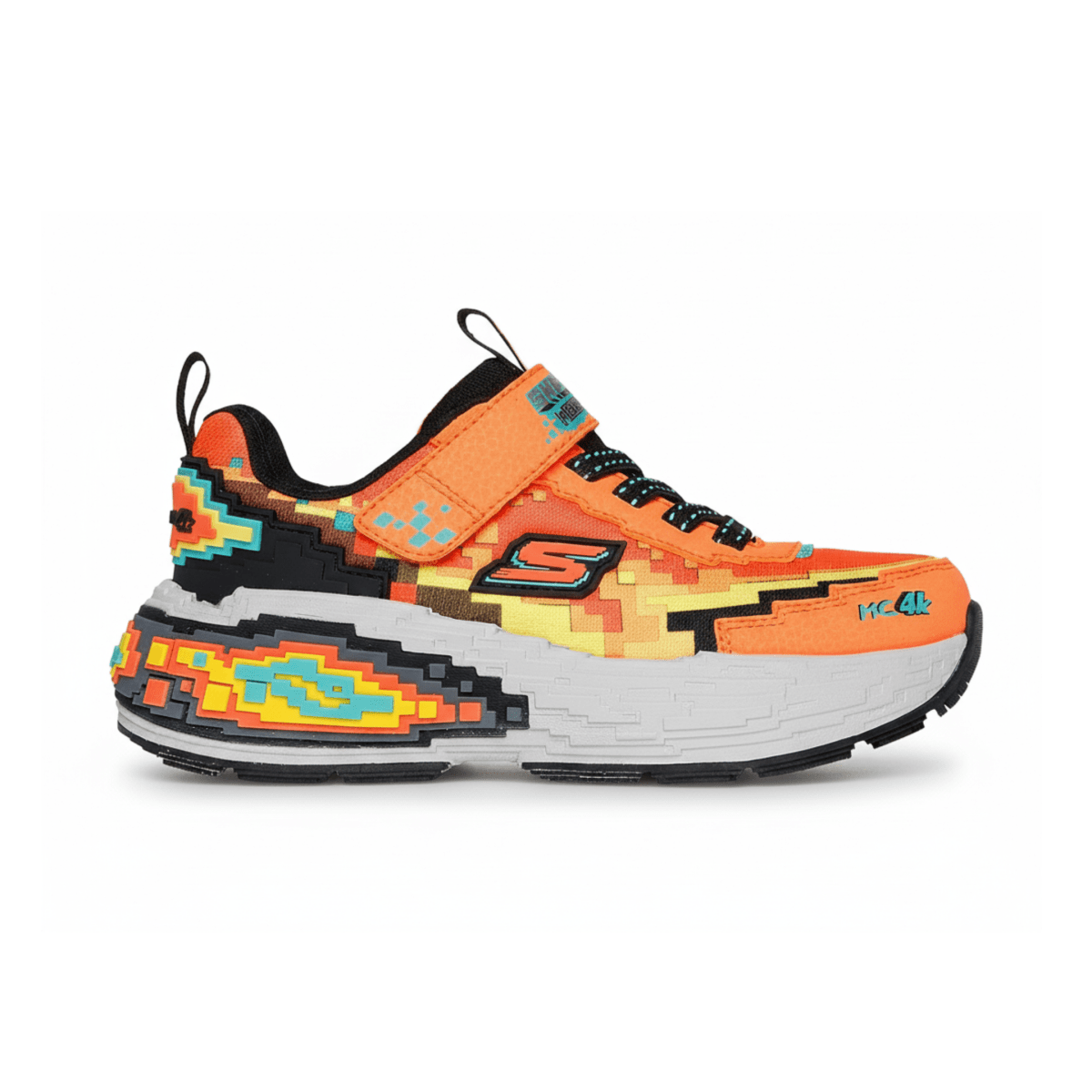 Skechers Boys 402160L Orange/Black Mega Craft - 1107708 - Tip Top Shoes of New York