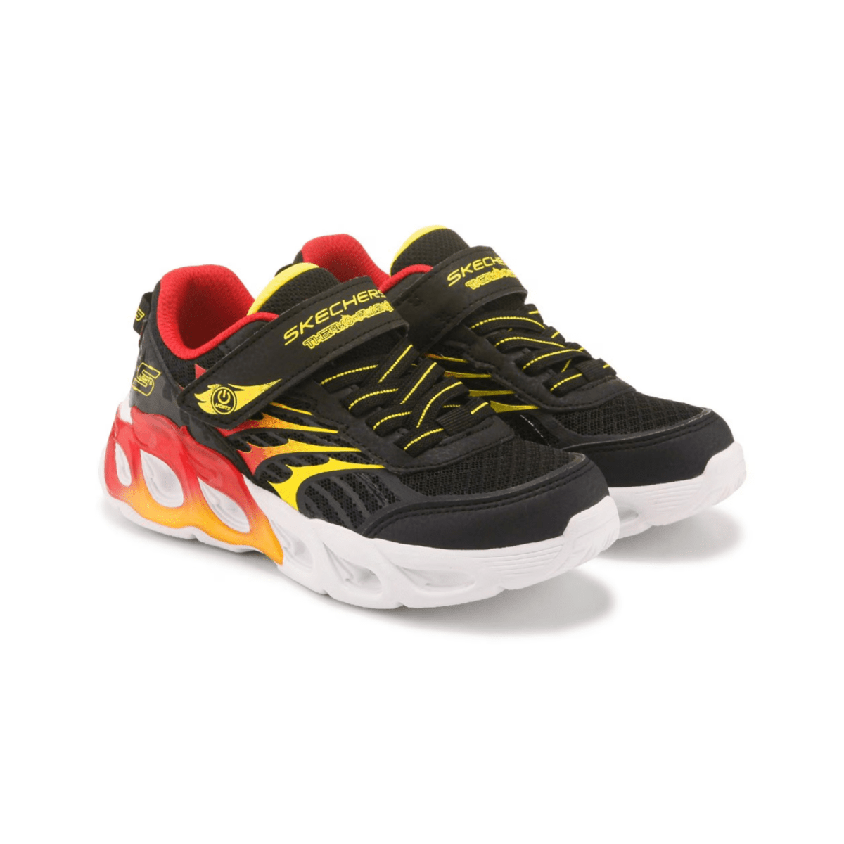 Skechers Boys' (Preschool) 400099LBKRD S - Lights: Thermo Flash 2.0 Black/Red - 1100252 - Tip Top Shoes of New York