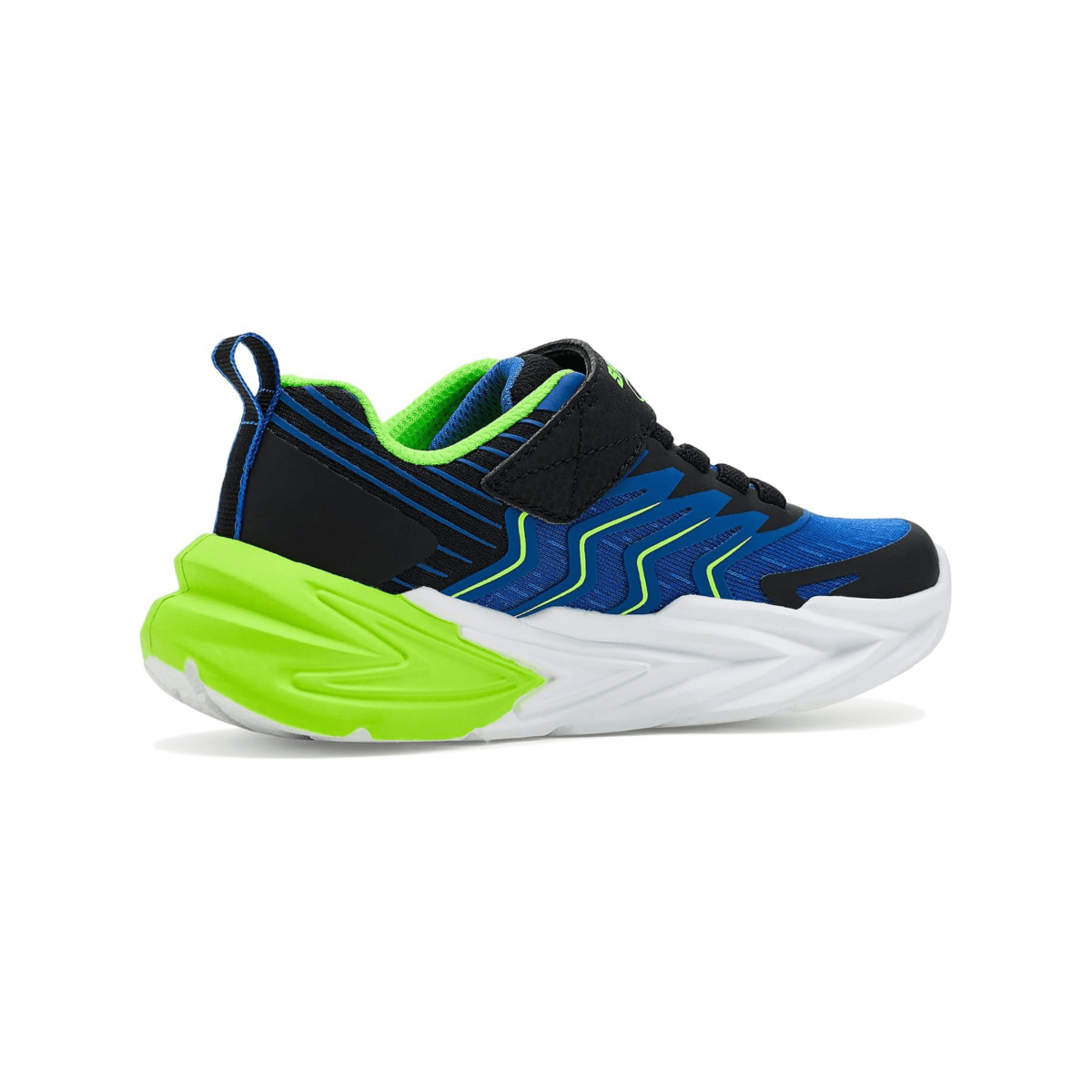 Skechers Boys (Preschool) 400141LBBLM S-Lights: Flex-Glow Ultra - Prism-Pacer Black/Blue/Lime - 1112136 - Tip Top Shoes of New York