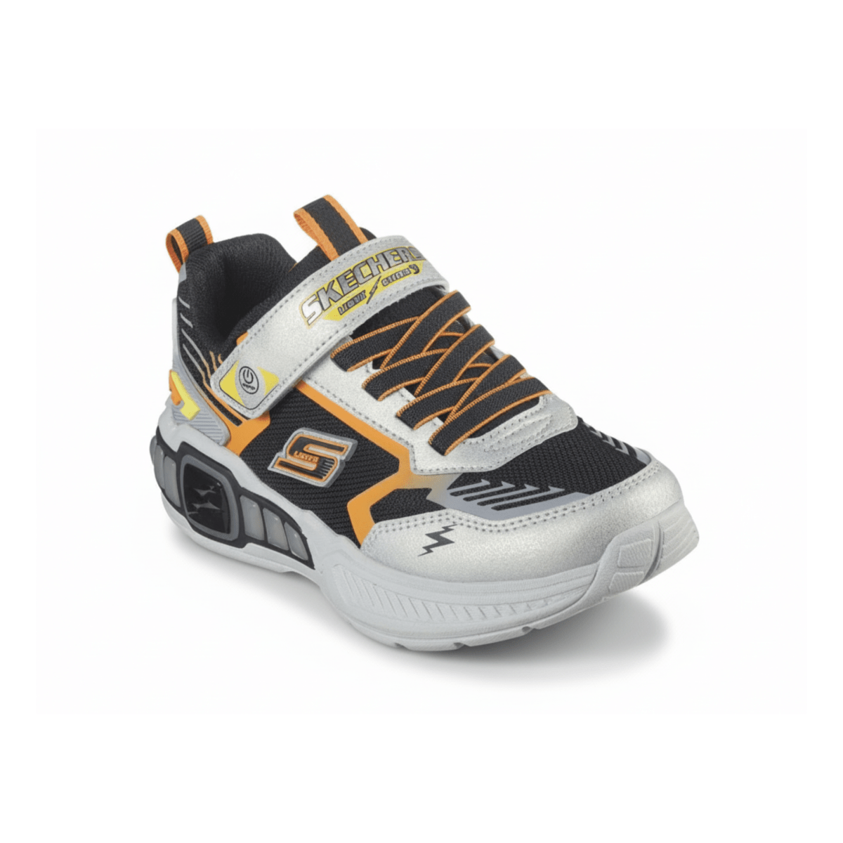 Skechers Boys (Preschool) 400151LSLBK Light Storm 3.0 Silver/Black - 1089902 - Tip Top Shoes of New York