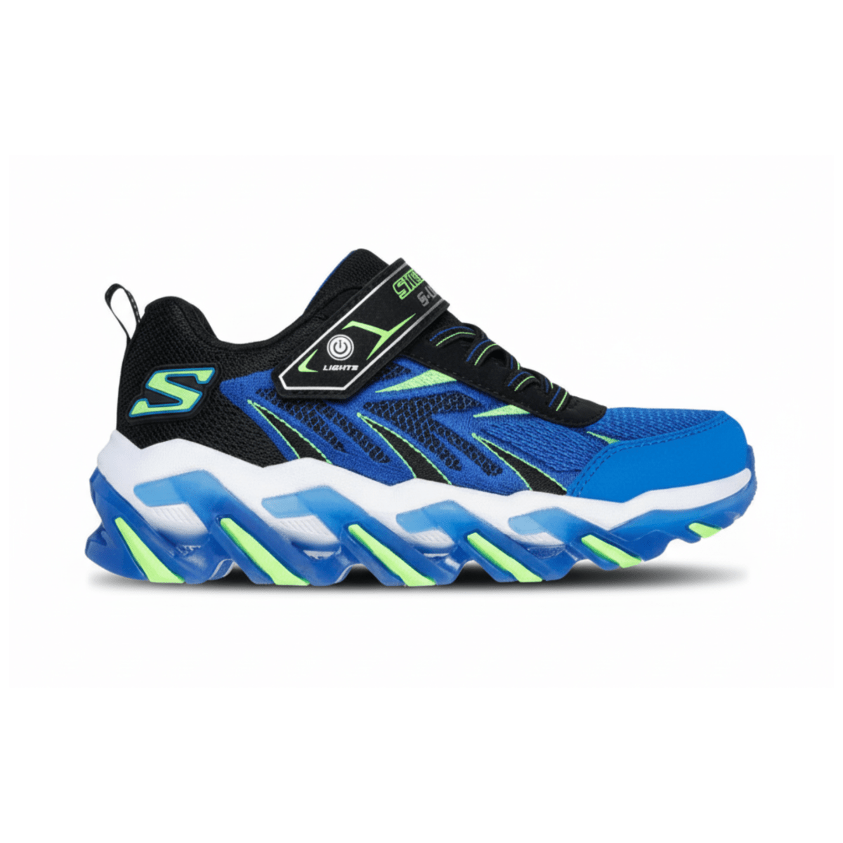 Skechers Boys (Preschool) 400165LBBLM S - Lights: Mega - Surge 2.0 Black/Lime - 1089890 - Tip Top Shoes of New York