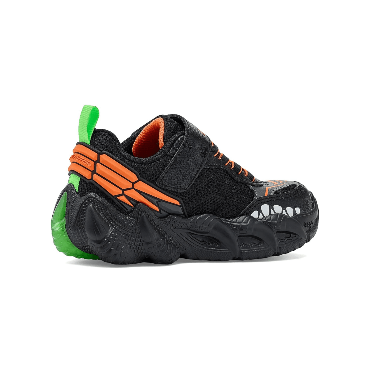 Skechers Boys (Preschool) 400175LBKLM Skech-O-Saurus Lights 3.0 Black/Lime - 1112111 - Tip Top Shoes of New York