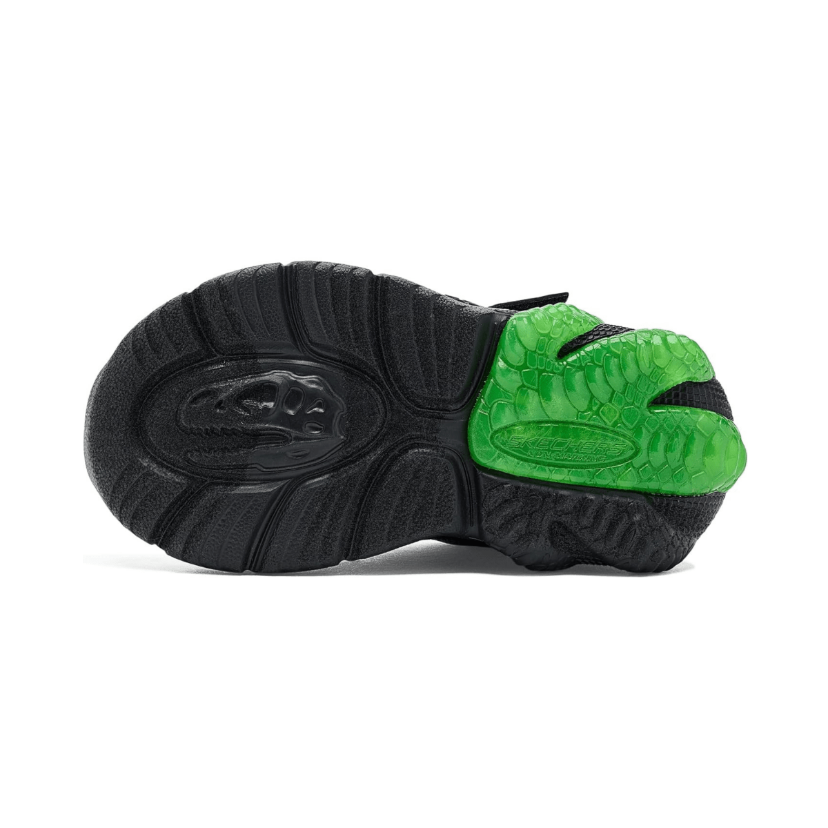 Skechers Boys (Preschool) 400175LBKLM Skech-O-Saurus Lights 3.0 Black/Lime - 1112111 - Tip Top Shoes of New York