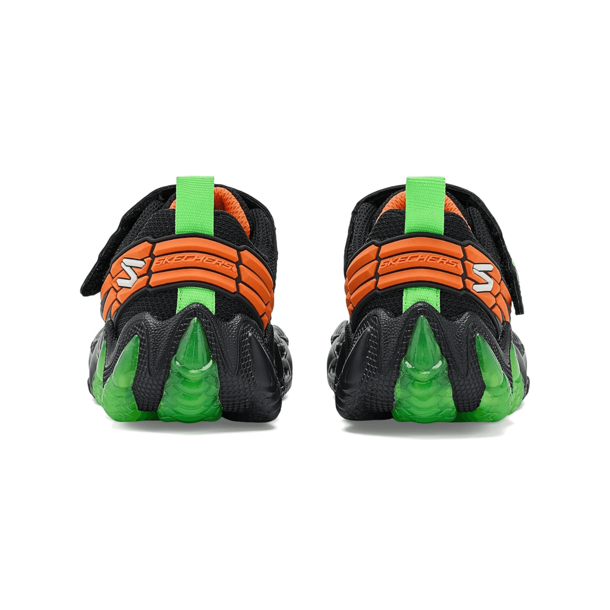 Skechers Boys (Preschool) 400175LBKLM Skech-O-Saurus Lights 3.0 Black/Lime - 1112111 - Tip Top Shoes of New York