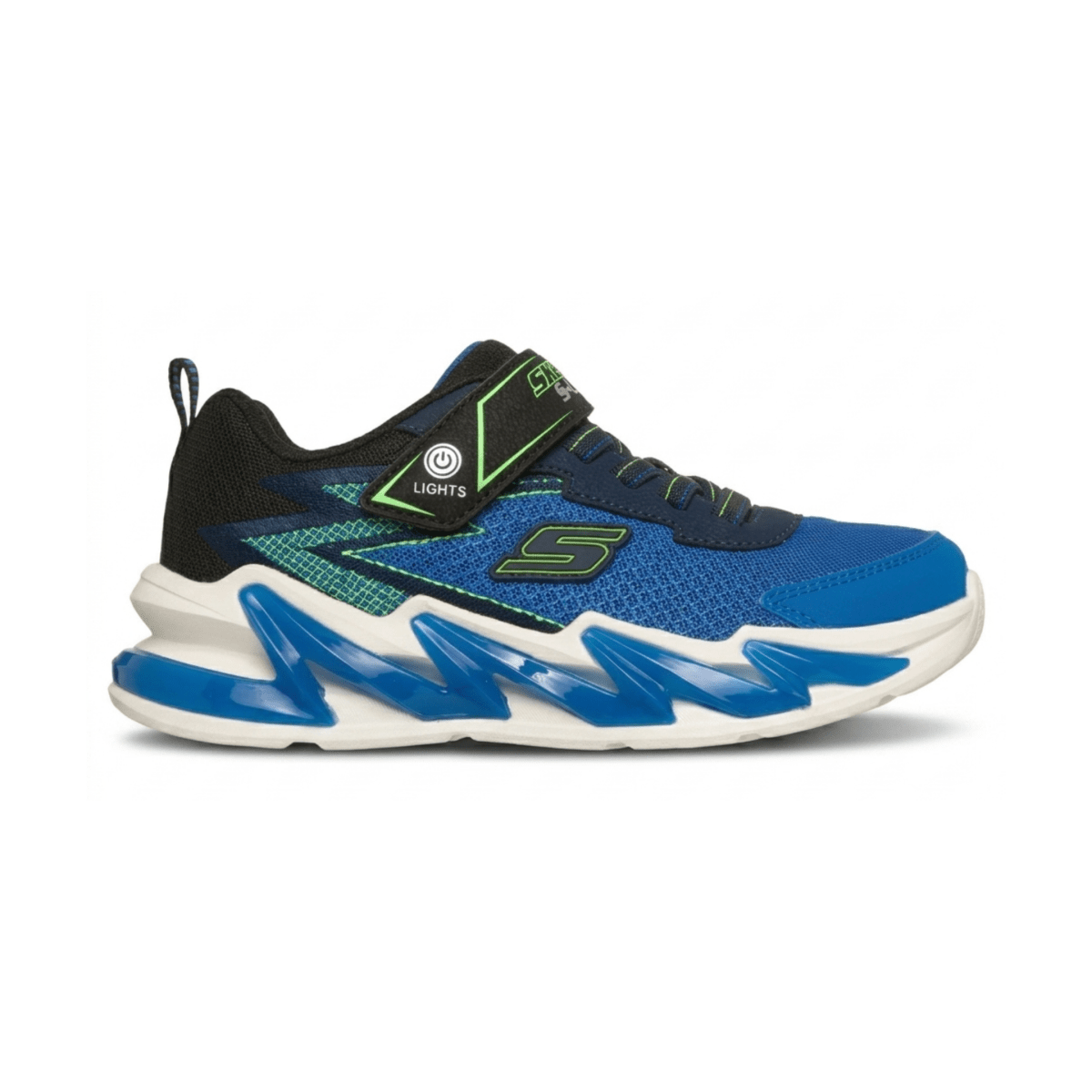 Skechers Boys (Preschool) 400200LBBLM S - Lights: Light - Surge Black/Lime - 1107656 - Tip Top Shoes of New York