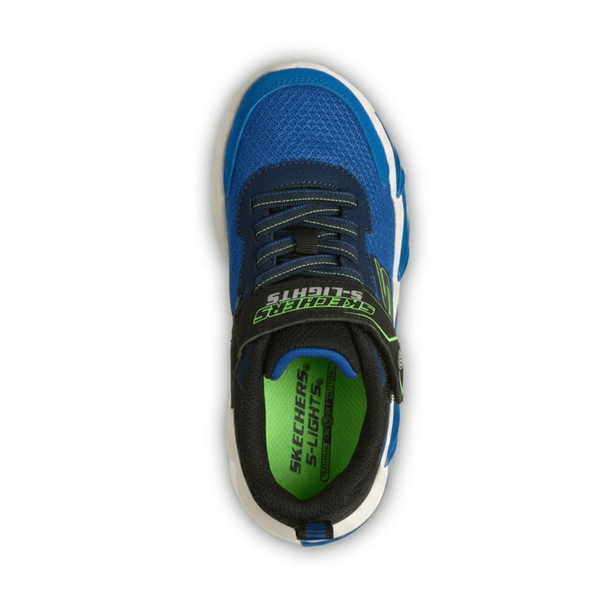 Skechers Boys (Preschool) 400200LBBLM S - Lights: Light - Surge Black/Lime - 1107656 - Tip Top Shoes of New York
