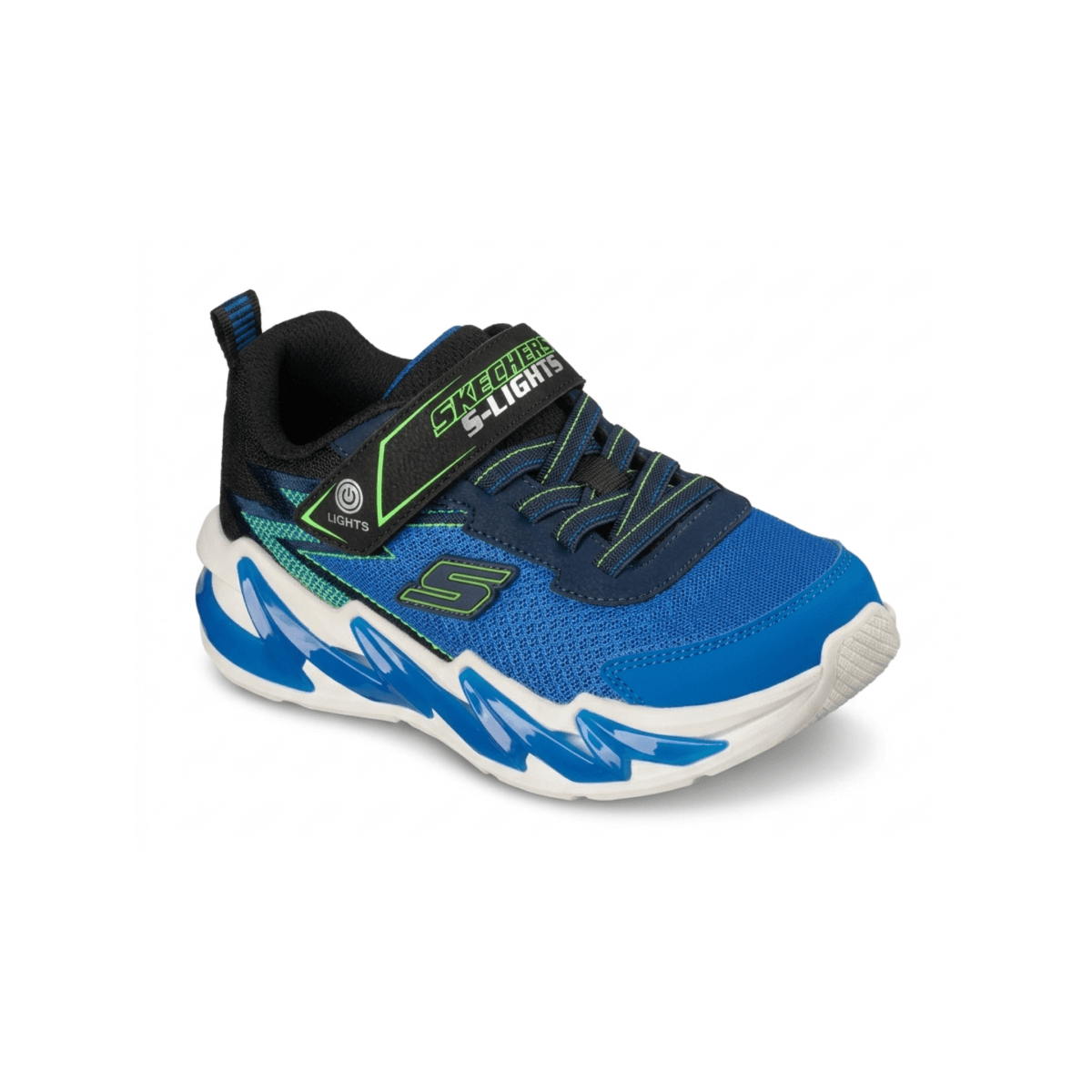 Skechers Boys (Preschool) 400200LBBLM S - Lights: Light - Surge Black/Lime - 1107656 - Tip Top Shoes of New York