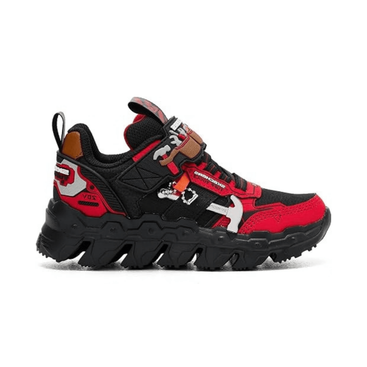 Skechers Boys (Preschool) 402130LRDBK Mega Flex Lite Tuff Toolz Red/Black - 1112085 - Tip Top Shoes of New York