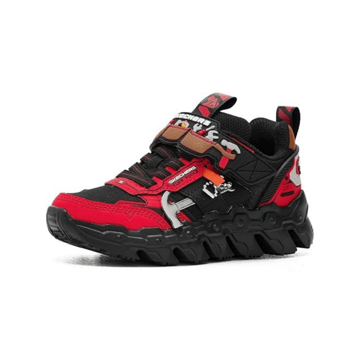 Skechers Boys (Preschool) 402130LRDBK Mega Flex Lite Tuff Toolz Red/Black - 1112085 - Tip Top Shoes of New York