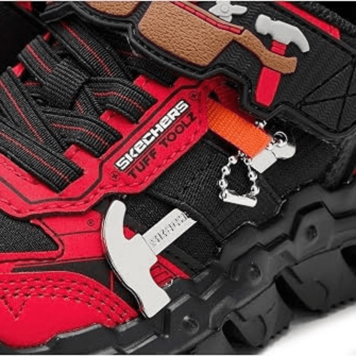 Skechers Boys (Preschool) 402130LRDBK Mega Flex Lite Tuff Toolz Red/Black - 1112085 - Tip Top Shoes of New York