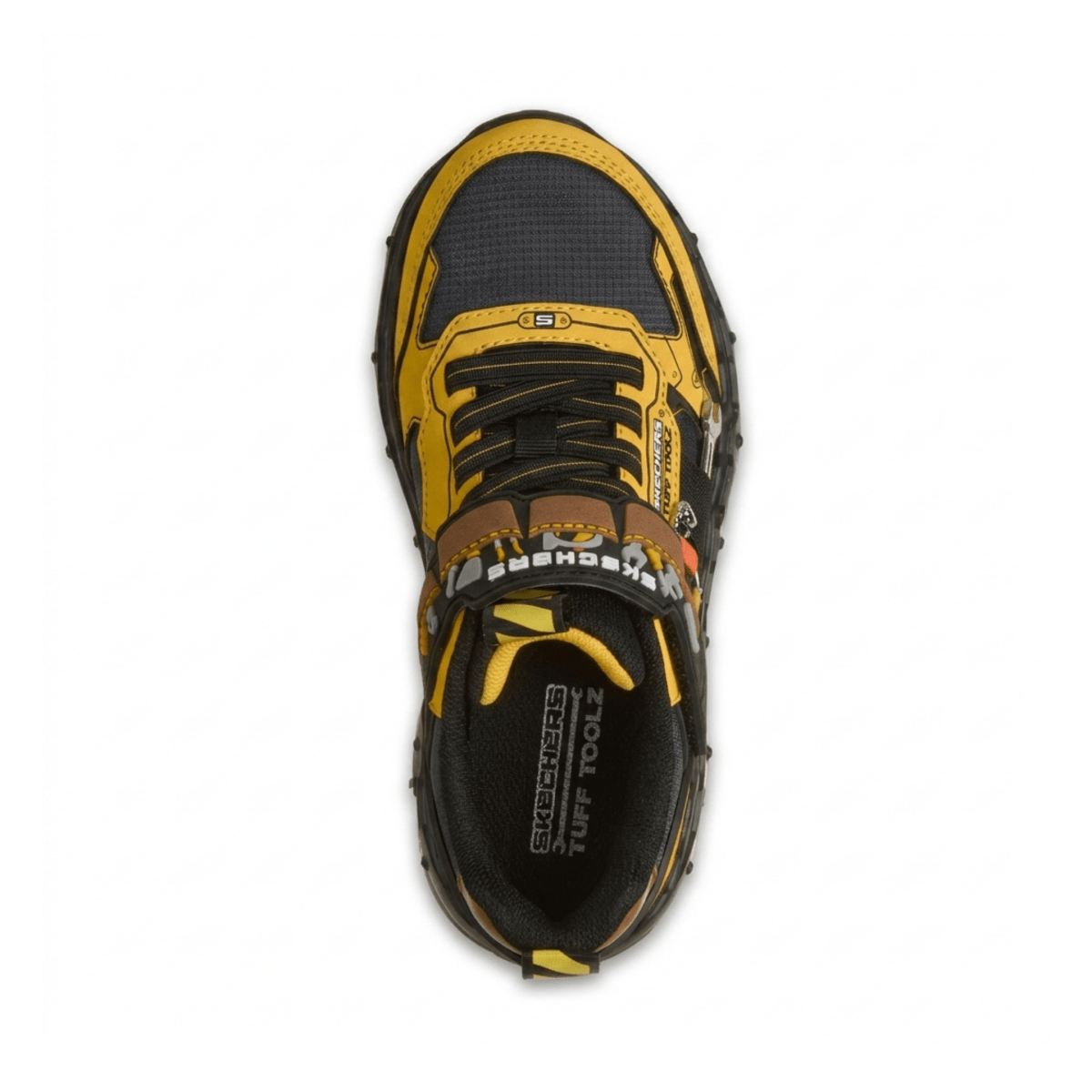 Skechers Boys (Preschool) 402130LYLBK Mega - Flex Lite - Tuff Toolz Yellow/Black - 1107668 - Tip Top Shoes of New York
