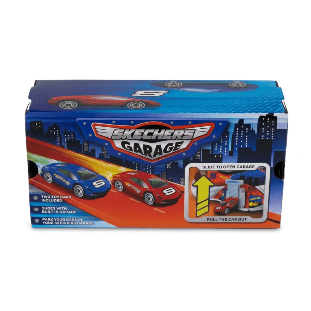 Skechers Boys (Preschool) 402150LBBOR Garage Black/Blue/Orange - 1110718 - Tip Top Shoes of New York