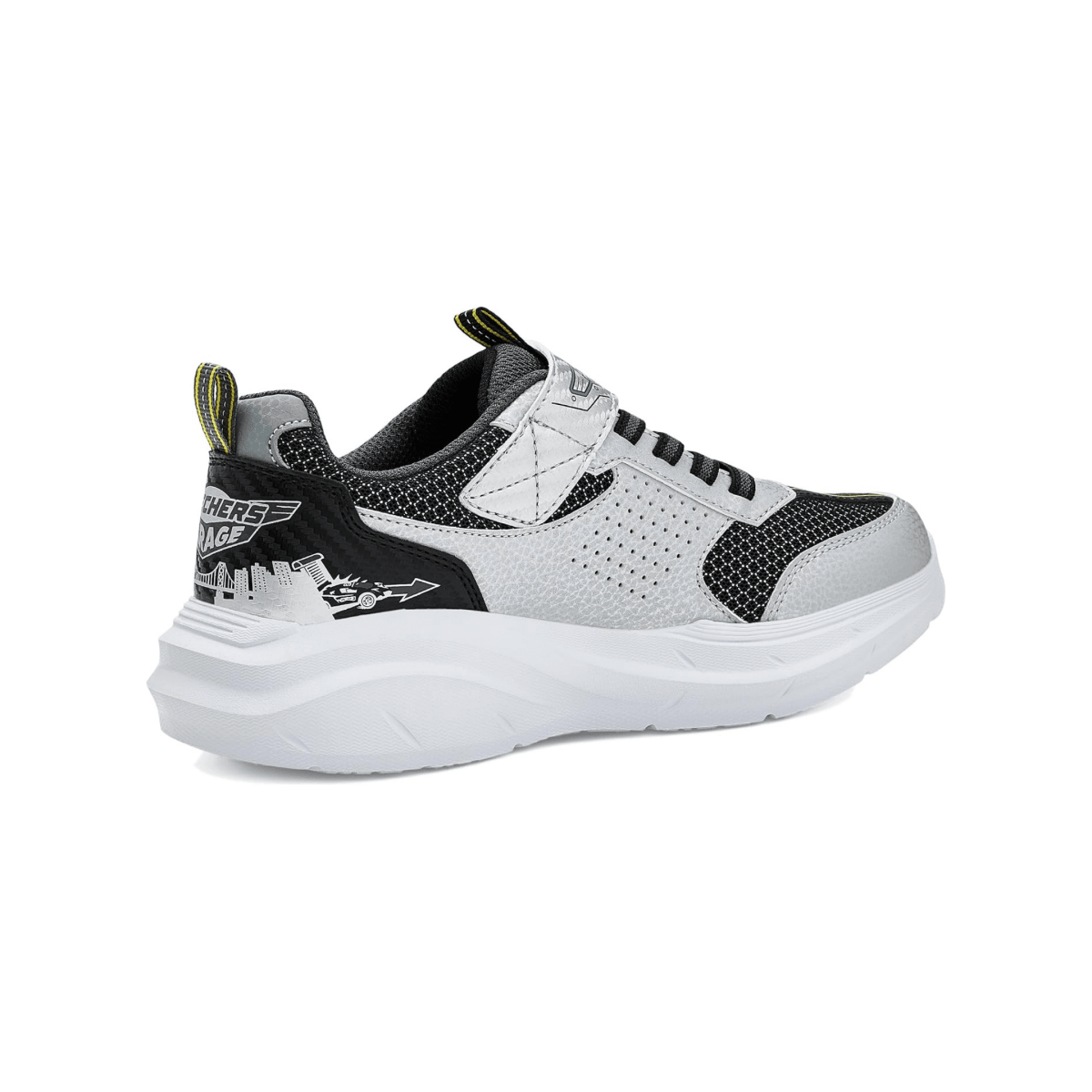Skechers Boys (Preschool) 402150LSLBK Car Garage Silver/Black - 1112072 - Tip Top Shoes of New York