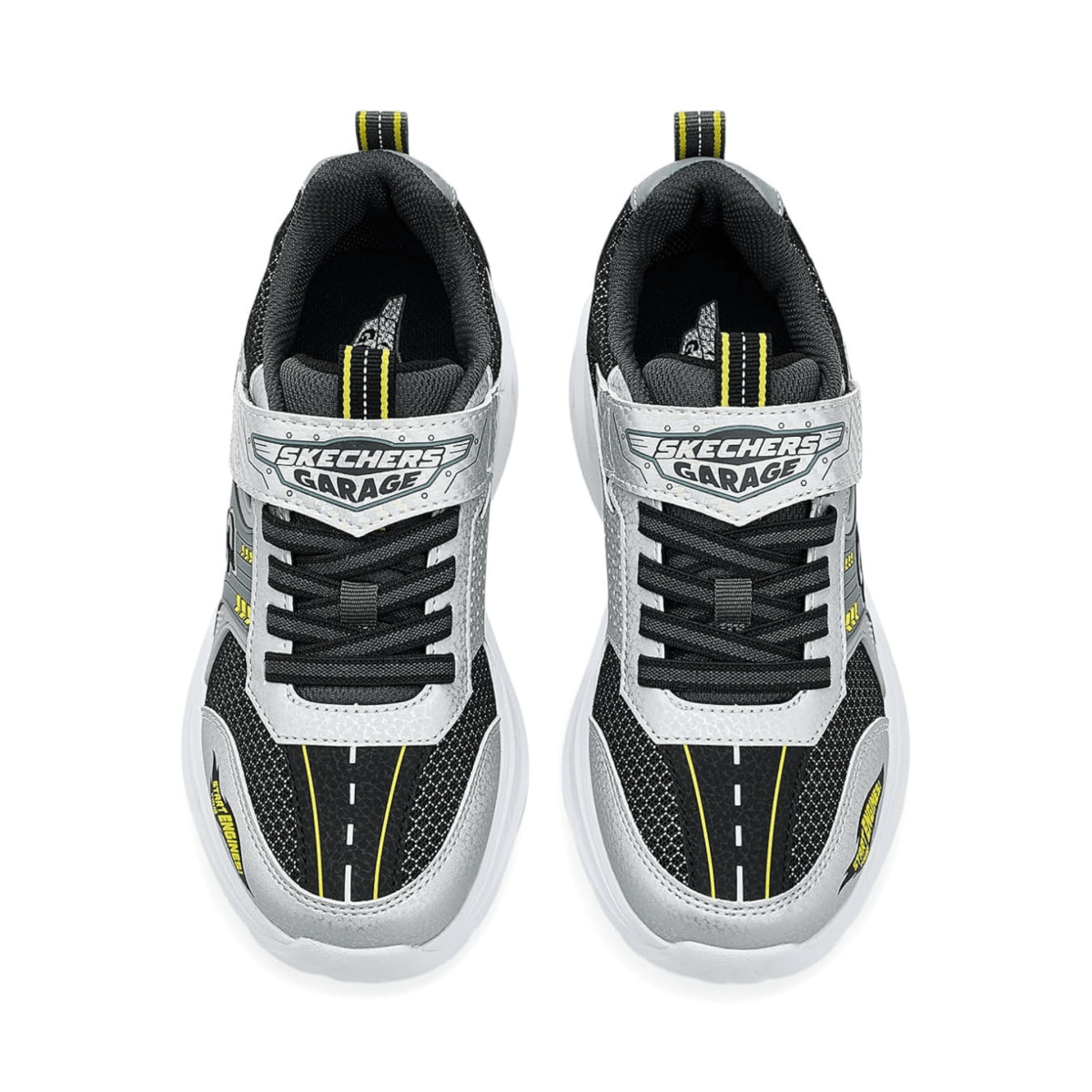 Skechers Boys (Preschool) 402150LSLBK Car Garage Silver/Black - 1112072 - Tip Top Shoes of New York