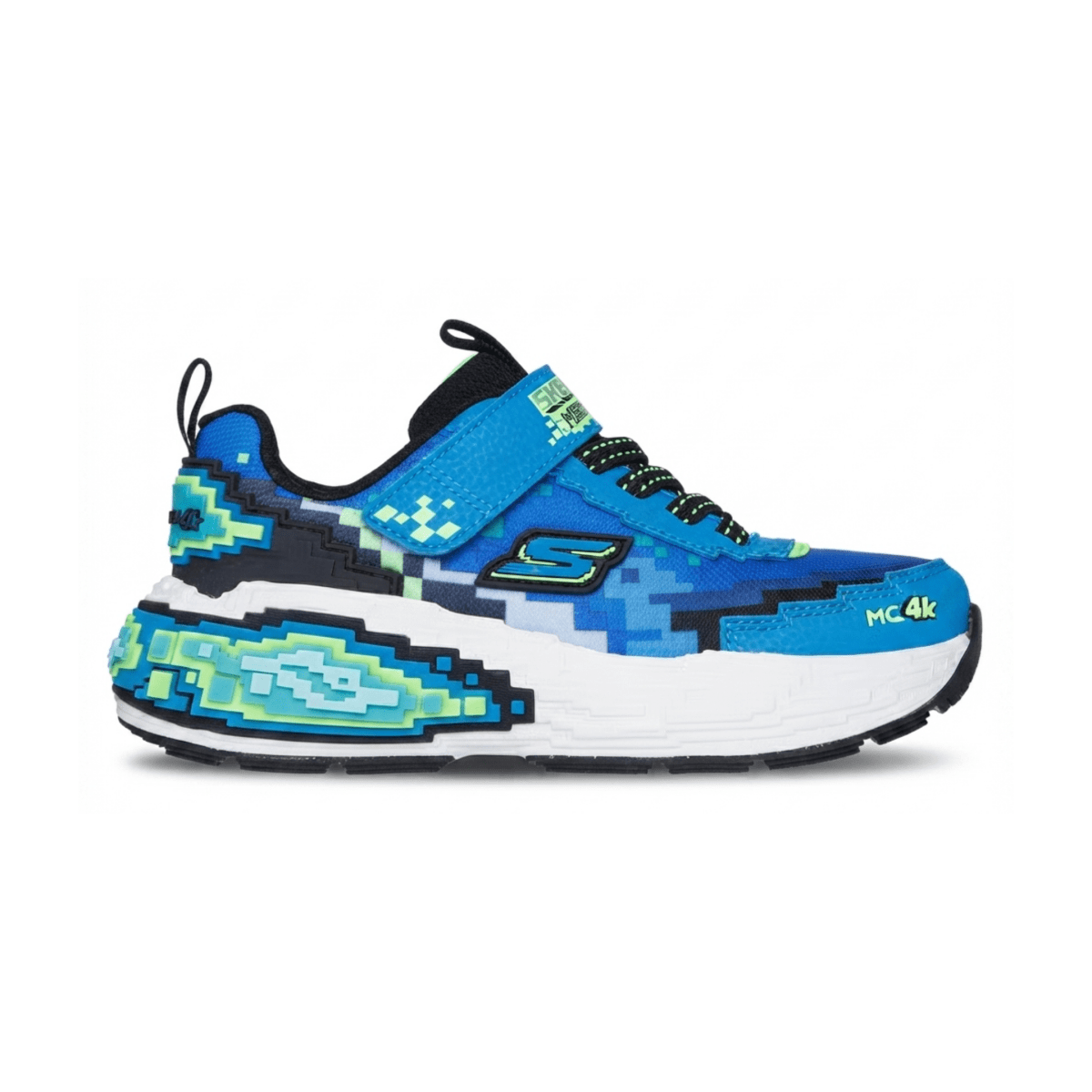 Skechers Boys (Preschool) 402160LBLLM Mega Craft 4K Blue/Lime - 1112098 - Tip Top Shoes of New York