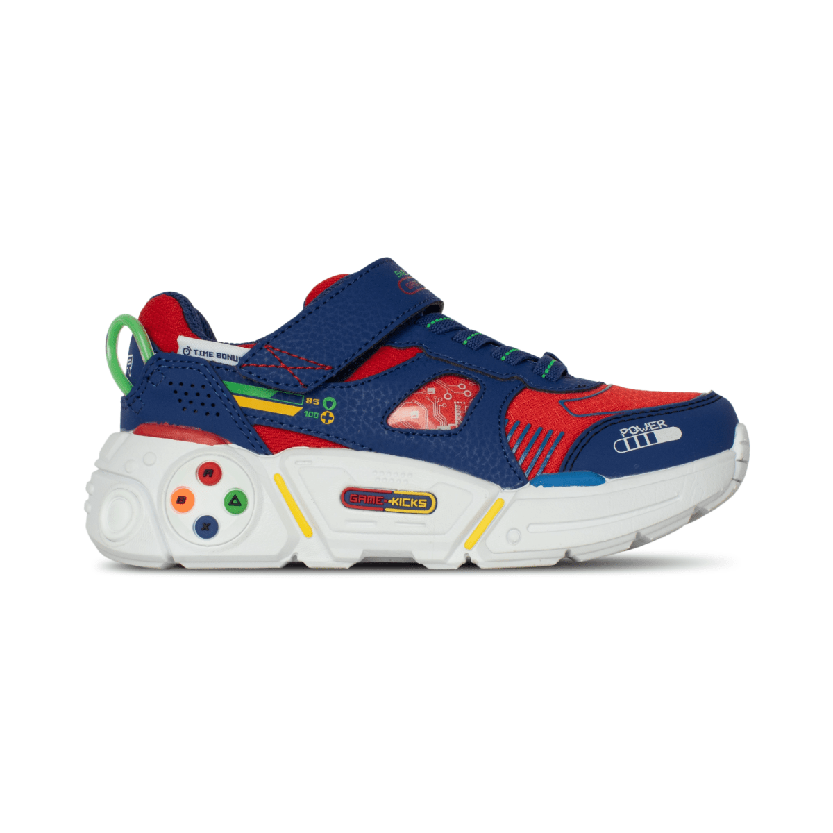 Skechers Boys' (Preschool) 402270LBLMT Game Kicks: Gametronix 2.0 Blue/Multicolor - 1100279 - Tip Top Shoes of New York