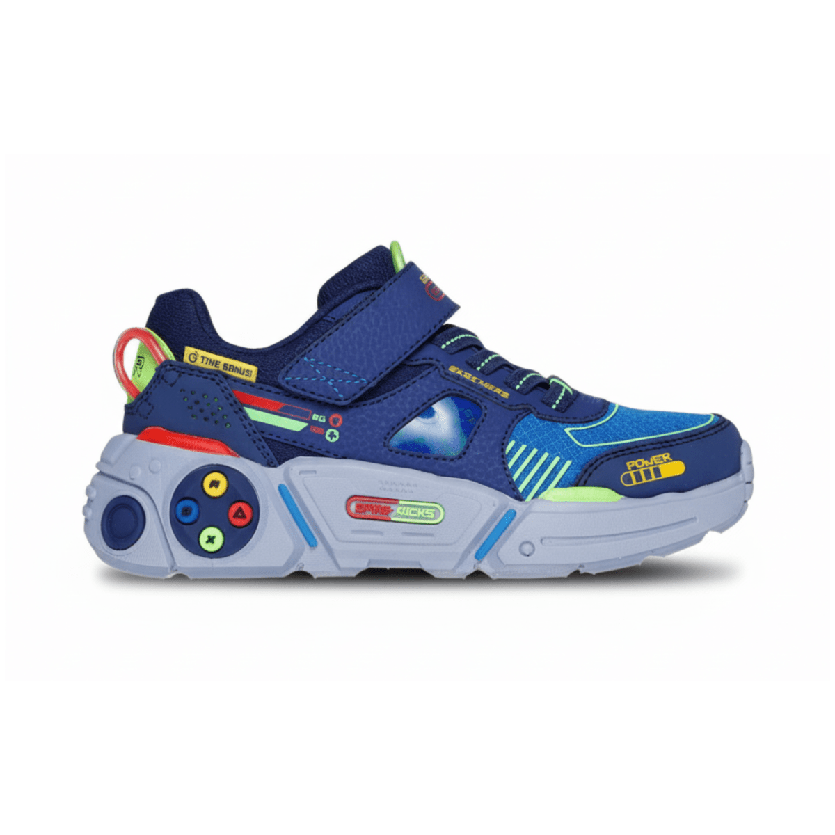 Skechers Boys (Preschool) 402270LNVMT Game Kicks: Gametronix 2.0 Navy/Multi - 1089863 - Tip Top Shoes of New York