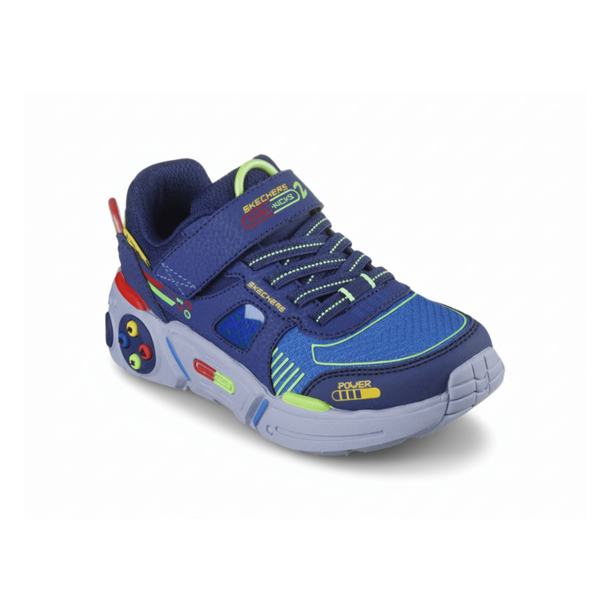 Skechers Boys (Preschool) 402270LNVMT Game Kicks: Gametronix 2.0 Navy/Multi - 1089863 - Tip Top Shoes of New York