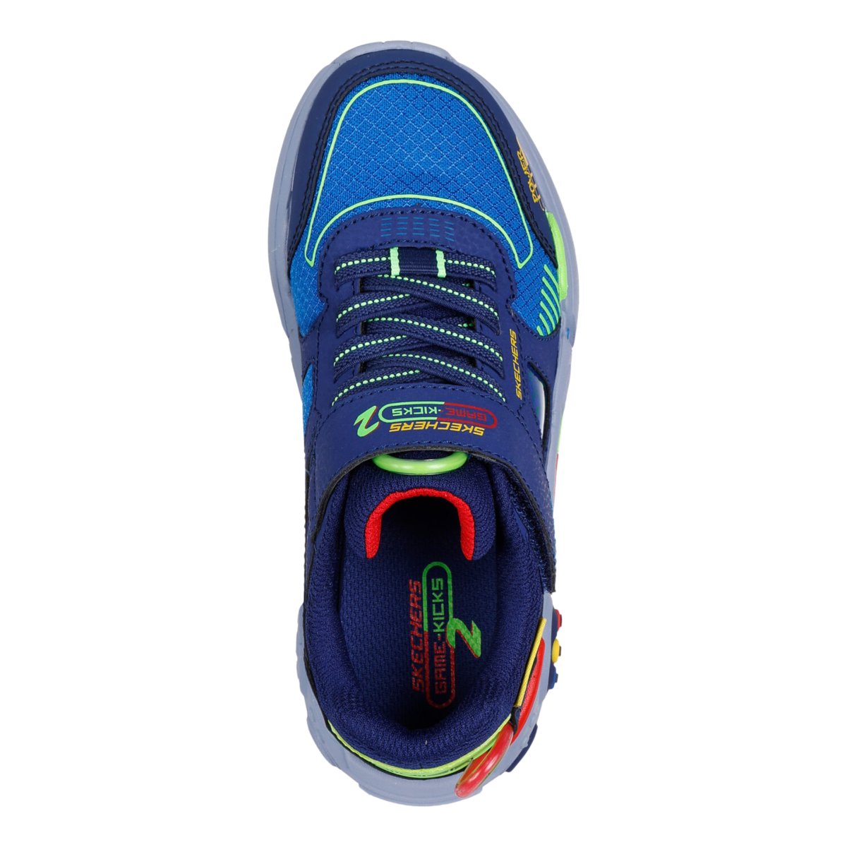 Skechers Boy's (Preschool) 402270LNVMT Game Kicks: Gametronix 2.0 Navy/Multi - 1089864 - Tip Top Shoes of New York