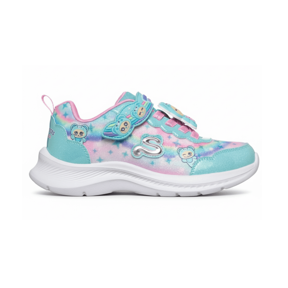 Skechers Girls 302363L Turquoise/Multicolor Cutie Critters - 1107561 - Tip Top Shoes of New York