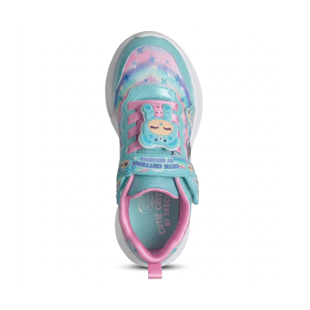 Skechers Girls 302363L Turquoise/Multicolor Cutie Critters - 1107561 - Tip Top Shoes of New York