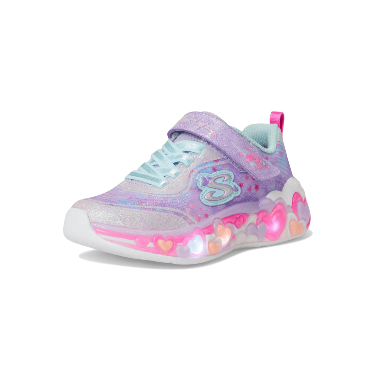 Skechers Girls 302696L Lavendar/Multicolor Eternal Heart - 1107586 - Tip Top Shoes of New York