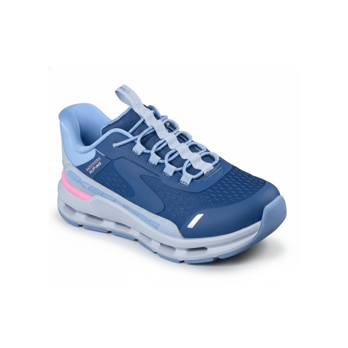 Skechers Girls 303654L Navy/Periwinkle Slip - ins - 1107469 - Tip Top Shoes of New York