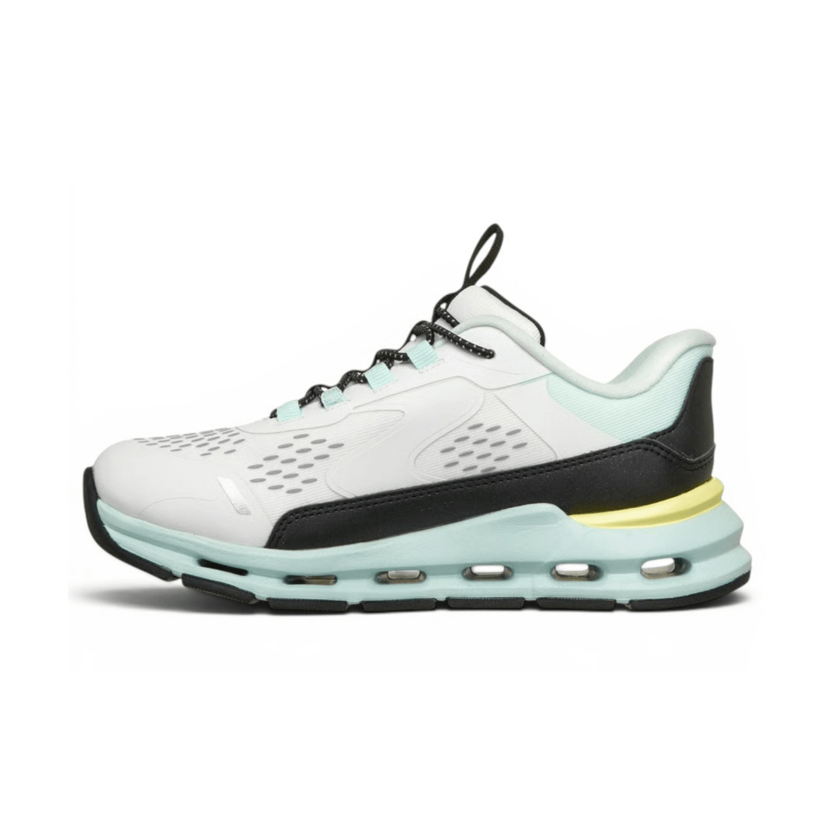 Skechers Girls (Grade School) 303654LWBTQ Slip - ins: Glide - Step - Vista Lane White/Black/Turquoise - 1107491 - Tip Top Shoes of New York