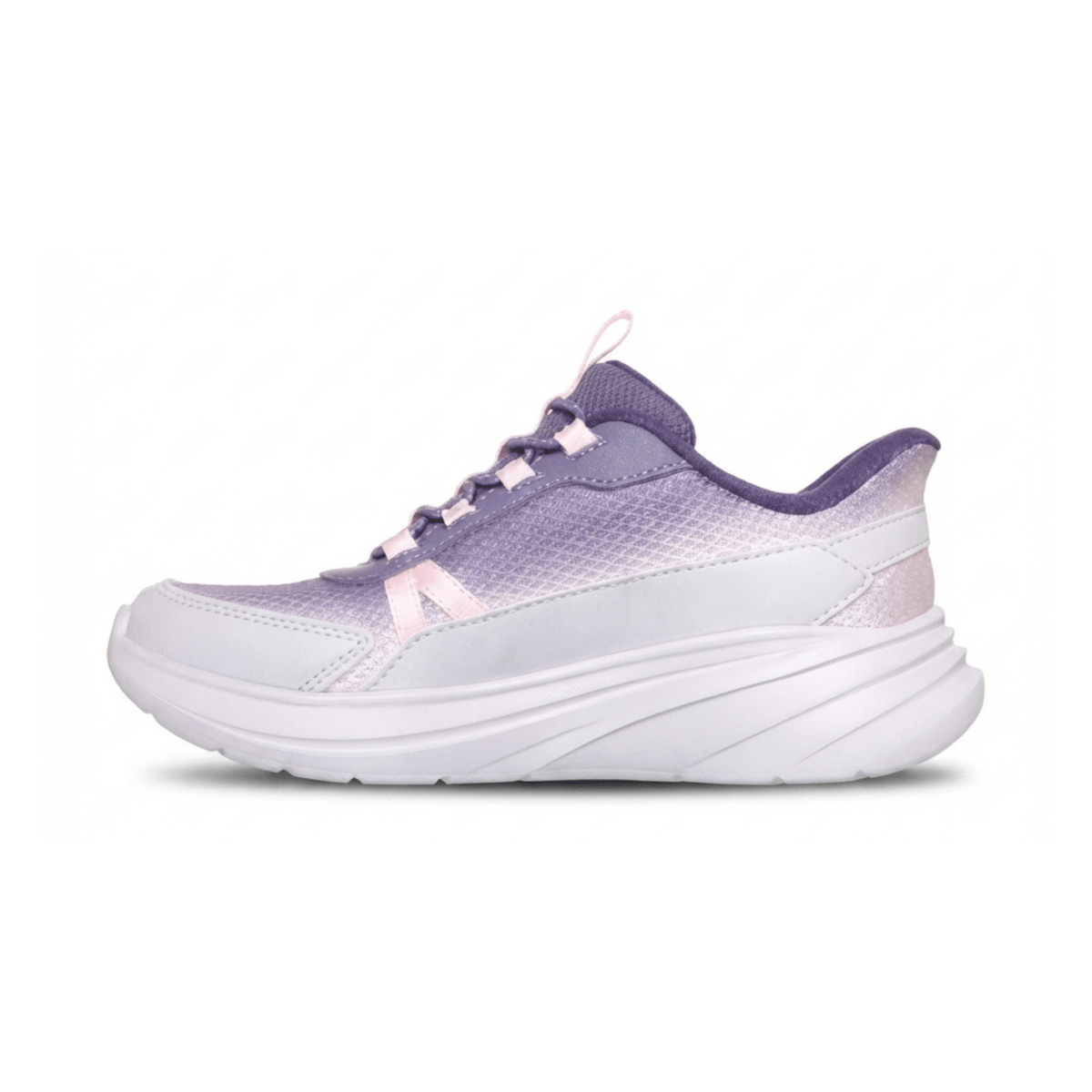 Skechers Girls (Grade School) 304053LLVMT Slip-ins: Wave 92 - Sparkle Sprint Wave 92 Lavender/Pink/White - 1112328 - Tip Top Shoes of New York