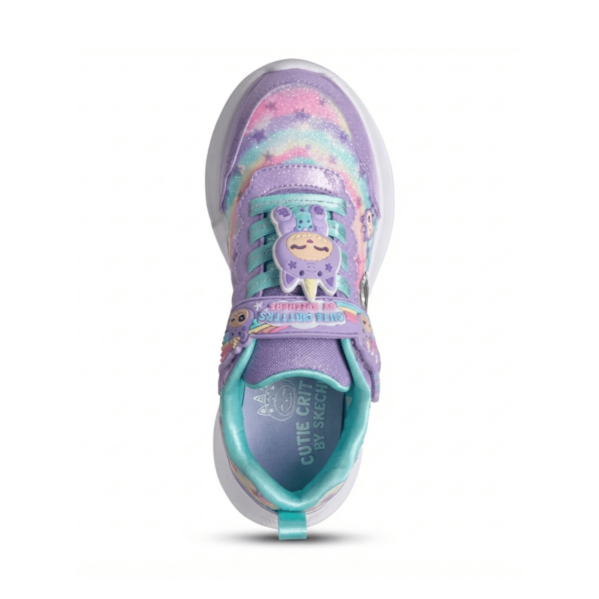 Skechers Girls (Preschool) 302363LLVMT Jumpsters - Cutie Critters Lavender/Multicolor - 1112270 - Tip Top Shoes of New York