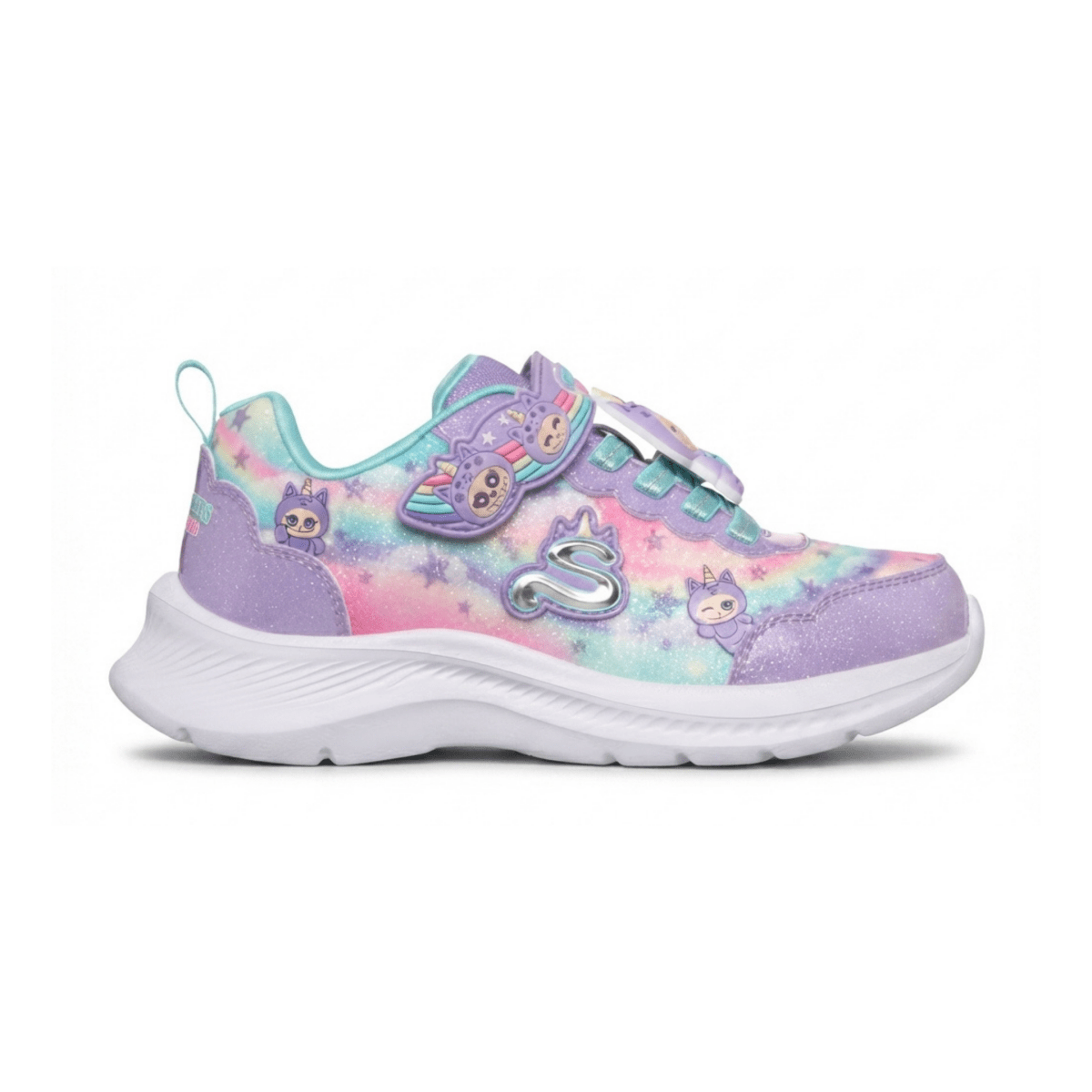 Skechers Girls (Preschool) 302363LLVMT Jumpsters - Cutie Critters Lavender/Multicolor - 1112270 - Tip Top Shoes of New York