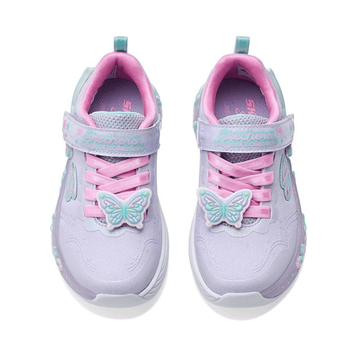 Skechers Girls (Preschool) 303065LLVMT S - Lights: Butterfly Bliss Lavender/Multicolor - 1107547 - Tip Top Shoes of New York