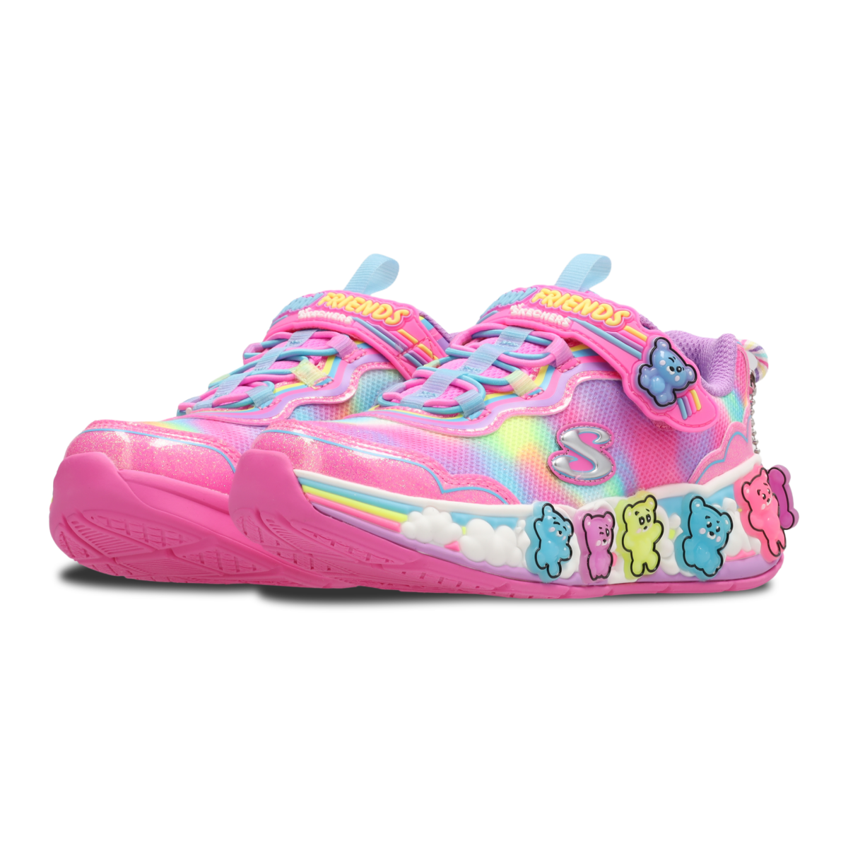 Skechers Girls (Preschool) 303205LHPMT Sweet Kickz: Gummy Friends Hot Pink - 1112337 - Tip Top Shoes of New York