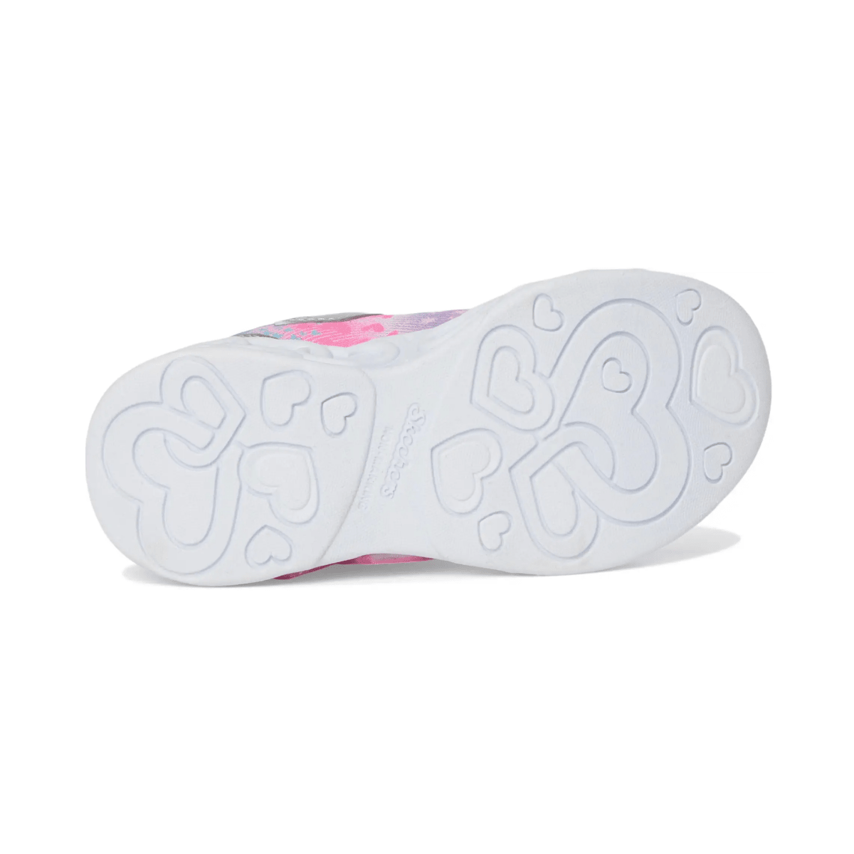 Skechers Girls (Preschool) 303261LSMLT Infinite Heart Lights - Heart Jewels Silver/Multicolor - 1107521 - Tip Top Shoes of New York