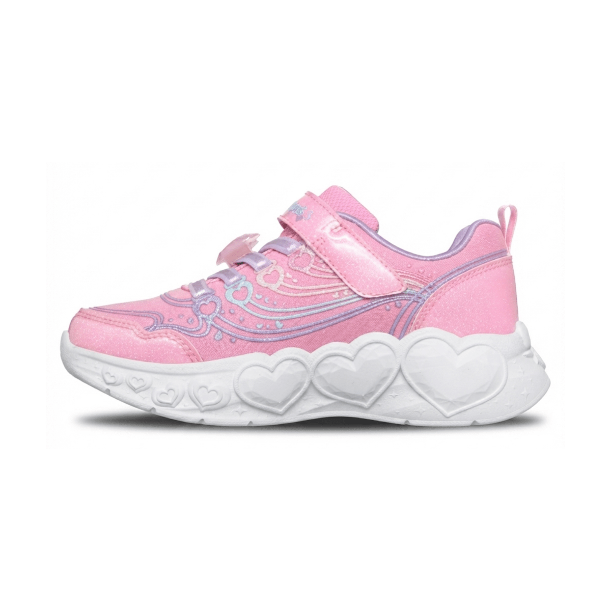 Skechers Girls (Preschool) 303266LPKMT S-Lights: Enchanted Heart Lights Pink/Multicolor - 1112363 - Tip Top Shoes of New York