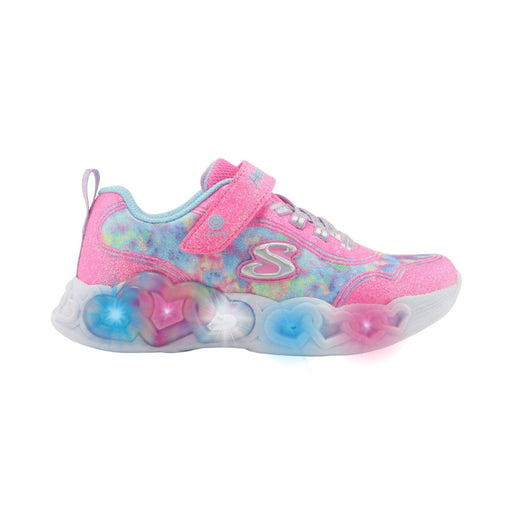 Skechers Girl's (Preschool) 303753LPKMT Infinite Heart Lights - Color Lovin Pink/Multi - 1089968 - Tip Top Shoes of New York