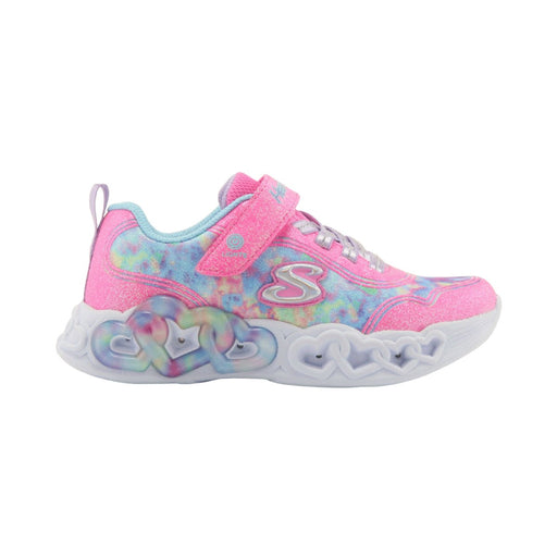 Skechers Girl's (Preschool) 303753LPKMT Infinite Heart Lights - Color Lovin Pink/Multi - 1089968 - Tip Top Shoes of New York