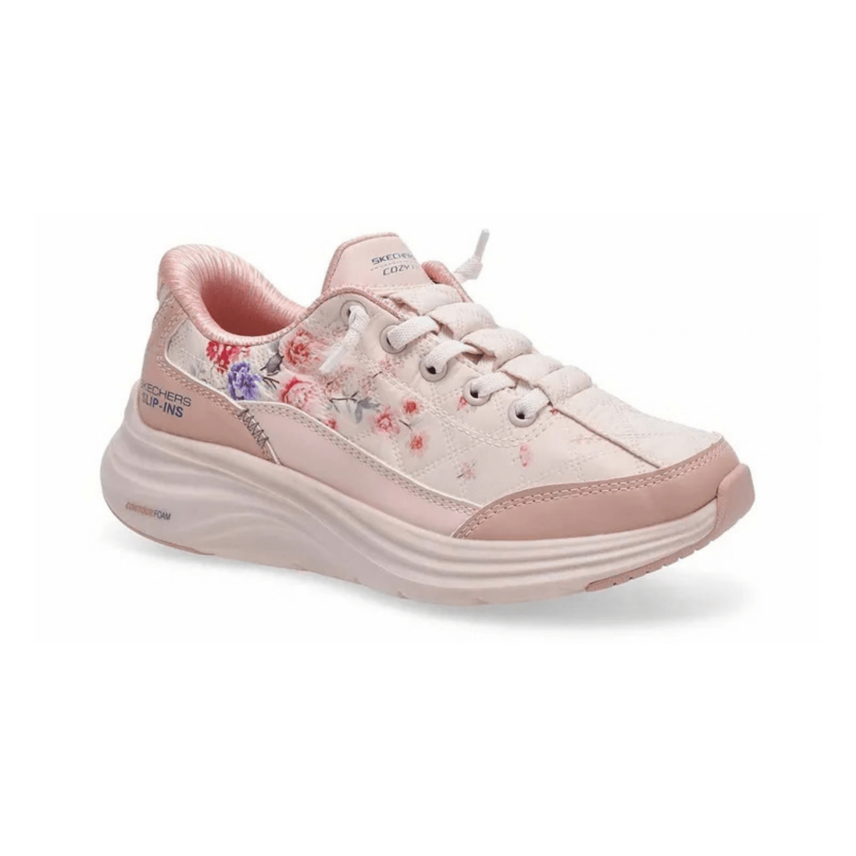 Skechers Girls (Preschool) 304104LROS Contour Foam - Cozy Fit Gentle Bloom Rose - 1112234 - Tip Top Shoes of New York