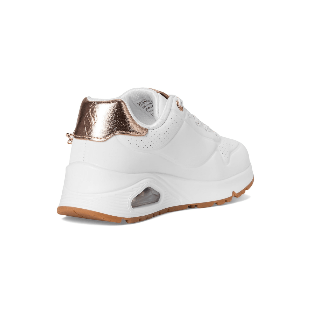 Skechers Girls (Preschool) 310343LWTRG UNO Gen1 - She's Charming White/Rosegold - 1112407 - Tip Top Shoes of New York