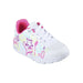 Skechers Girl's (Preschool) 310391LWMN Street Uno Lite - My Drip White/Multi - 1095198 - Tip Top Shoes of New York