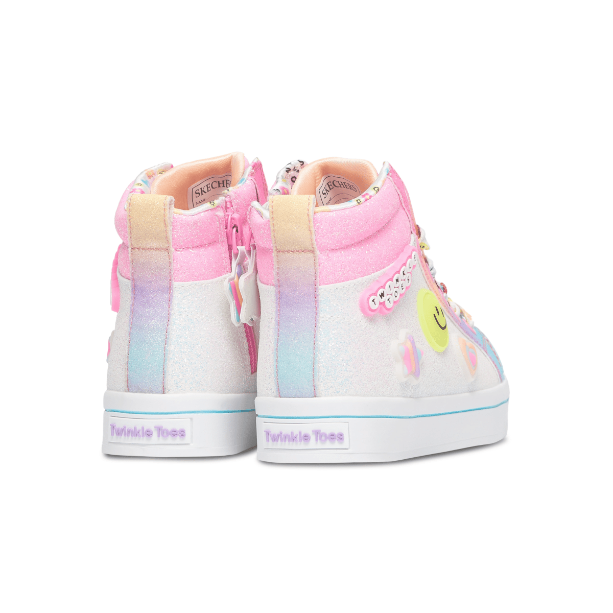 Skechers Girls' (Preschool) 314383LWMLT Twinkle Toes: Twi - Lites 2.0 Multicolor/White - 1100356 - Tip Top Shoes of New York